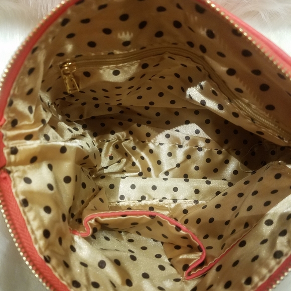 CORAL RHINESTONE CROSSBODY SLING - Picture 7 of 7